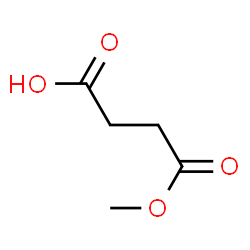 ChemSpider 2D Image | Monomethyl succinate | C5H8O4