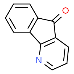 ChemSpider 2D Image | 4-aza-9-fluorenone | C12H7NO