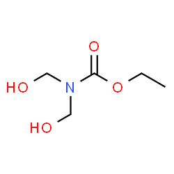 ChemSpider 2D Image | Ethyl bis(hydroxymethyl)carbamate | C5H11NO4