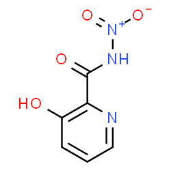 ChemSpider 2D Image | 3-Hydroxy-N-nitro-2-pyridinecarboxamide | C6H5N3O4