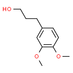 ChemSpider 2D Image | 3,4-DIMETHOXYBENZENEPROPANOL | C11H16O3