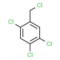 ChemSpider 2D Image | 2,4,5-trichlorobenzyl chloride | C7H4Cl4