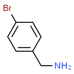 ChemSpider 2D Image | 4-Bromobenzylamine | C7H8BrN