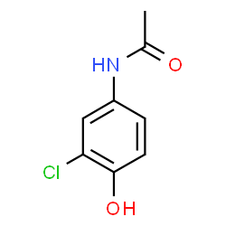 ChemSpider 2D Image | 4-ACETYLAMINO-2-CHLOROPHENOL | C8H8ClNO2