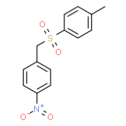 ChemSpider 2D Image | 4-methylphenyl 4-nitrobenzyl sulfone | C14H13NO4S