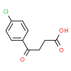 ChemSpider 2D Image | 4-(4-Chlorophenyl)-4-oxobutanoic acid | C10H9ClO3