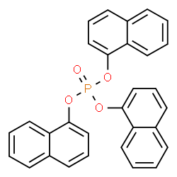 ChemSpider 2D Image | trinaphthyl phosphate | C30H21O4P