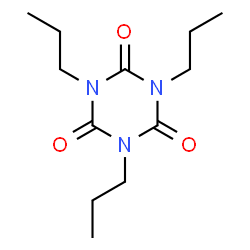 ChemSpider 2D Image | 1,3,5-Tripropyl-1,3,5-triazinane-2,4,6-trione | C12H21N3O3