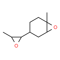 ChemSpider 2D Image | 1-Methyl-4-(3-methyl-2-oxiranyl)-7-oxabicyclo[4.1.0]heptane | C10H16O2