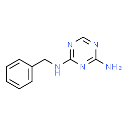 ChemSpider 2D Image | N-Benzyl-1,3,5-triazine-2,4-diamine | C10H11N5