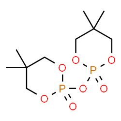 ChemSpider 2D Image | 2,2'-Oxybis(5,5-dimethyl-1,3,2-dioxaphosphinane) 2,2'-dioxide | C10H20O7P2