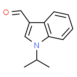 ChemSpider 2D Image | 1-Isopropyl-1H-indole-3-carbaldehyde | C12H13NO