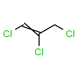 ChemSpider 2D Image | 1,2,3-Trichloro-1-propene | C3H3Cl3