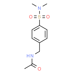 ChemSpider 2D Image | N-[4-(Dimethylsulfamoyl)benzyl]acetamide | C11H16N2O3S