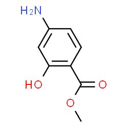 ChemSpider 2D Image | Methyl 4-amino-2-hydroxybenzoate | C8H9NO3