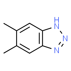 ChemSpider 2D Image | 5,6-Dimethyl-1H-benzotriazole | C8H9N3