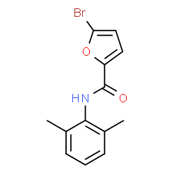 ChemSpider 2D Image | 5-Bromo-N-(2,6-dimethylphenyl)-2-furamide | C13H12BrNO2