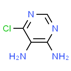 ChemSpider 2D Image | 6-Chloro-4,5-diaminopyrimidine | C4H5ClN4