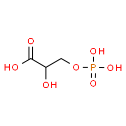 ChemSpider 2D Image | 3-phosphoglyceric acid | C3H7O7P