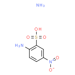 ChemSpider 2D Image | 2-Amino-5-nitrobenzenesulfonic acid ammoniate (1:1) | C6H9N3O5S