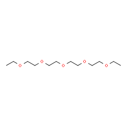 ChemSpider 2D Image | 3,6,9,12,15-Pentaoxaheptadecane | C12H26O5
