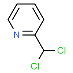 ChemSpider 2D Image | 2-(Dichloromethyl)pyridine | C6H5Cl2N