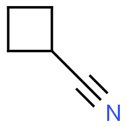 ChemSpider 2D Image | Cyclobutanecarbonitrile | C5H7N