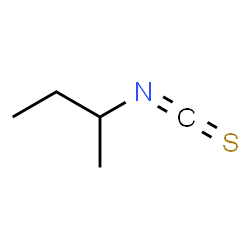 ChemSpider 2D Image | 2-Butyl isothiocyanate | C5H9NS