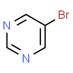 ChemSpider 2D Image | 5-Bromopyrimidine | C4H3BrN2