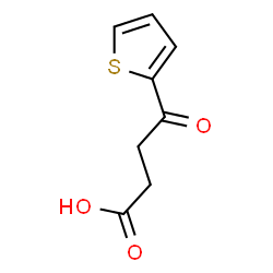 ChemSpider 2D Image | 4-Oxo-4-(2-thienyl)butyric acid | C8H8O3S