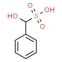 ChemSpider 2D Image | Hydroxy(phenyl)methanesulfonic acid | C7H8O4S