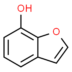 ChemSpider 2D Image | benzofuran-7-ol | C8H6O2