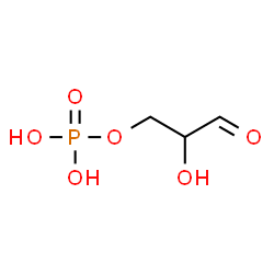 ChemSpider 2D Image | glyceraldehyde 3-phosphate | C3H7O6P