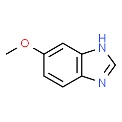 ChemSpider 2D Image | 5-Methoxybenzimidazole | C8H8N2O