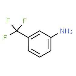 ChemSpider 2D Image | 3-(Trifluoromethyl)aniline | C7H6F3N