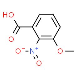 ChemSpider 2D Image | 2-nitro-m-anisic acid | C8H7NO5