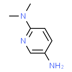 ChemSpider 2D Image | 2-Dimethylamino-5-aminopyridine | C7H11N3