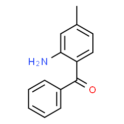 ChemSpider 2D Image | 2-Amino-4-methylbenzophenone | C14H13NO