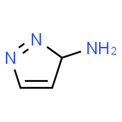 ChemSpider 2D Image | 3H-Pyrazol-3-amine | C3H5N3
