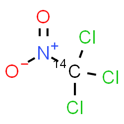 ChemSpider 2D Image | Trichloro(nitro)(~14~C)methane | 14CCl3NO2