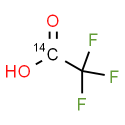 ChemSpider 2D Image | Trifluoro(1-~14~C)acetic acid | C14CHF3O2