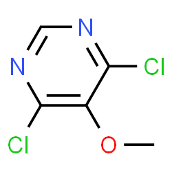 ChemSpider 2D Image | 4,6-Dichloro-5-methoxypyrimidine | C5H4Cl2N2O