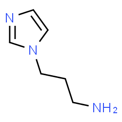 ChemSpider 2D Image | (3-aminopropyl)imidazole | C6H11N3