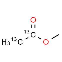 ChemSpider 2D Image | Methyl acetate-1,2-13C2 | C13C2H6O2