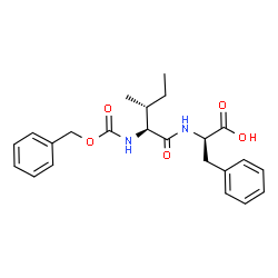 ChemSpider 2D Image | N-[(Benzyloxy)carbonyl]-L-alloisoleucyl-D-phenylalanine | C23H28N2O5