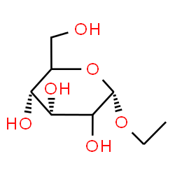 ChemSpider 2D Image | Ethyl alpha-D-erythro-hexopyranoside | C8H16O6
