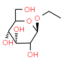 ChemSpider 2D Image | Ethyl beta-D-erythro-hexopyranoside | C8H16O6