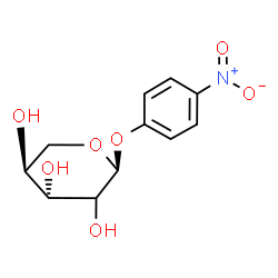 ChemSpider 2D Image | 4-Nitrophenyl (2xi)-alpha-L-threo-pentopyranoside | C11H13NO7
