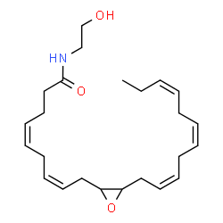 ChemSpider 2D Image | (4Z,7Z)-N-(2-Hydroxyethyl)-9-{3-[(2Z,5Z,8Z)-2,5,8-undecatrien-1-yl]-2-oxiranyl}-4,7-nonadienamide | C24H37NO3
