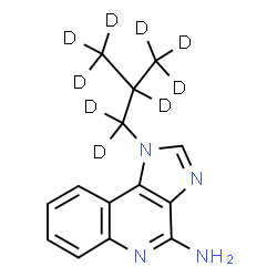 ChemSpider 2D Image | Imiquimod-d9 | C14H7D9N4
